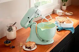 Чаша KitchenAid 5KSM2CB5TDD керамічна, з ручкою, текстурована 4.7 л (5KSM2CB5TDD) - мініатюра 4