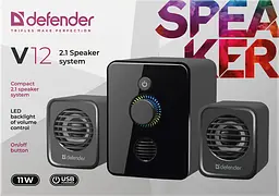 Акустична система 2.1 Defender V12, 11Вт USB - мініатюра 6