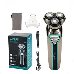 Професійна акумуляторна бритва для бороди VGR V-323