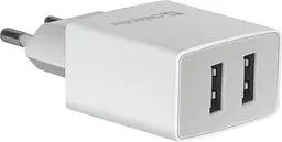 Зарядний пристрій Defender 2xUSB 16W 2.1A UPA-22 білий (83580) - мініатюра 3