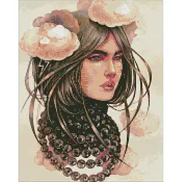 Алмазна мозаїка Хмарливі думки lesya_nedzelska_art Ідейка AMO7373 40х50 см
