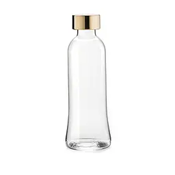 Пляшка графін скляна 1 л. золота кришка 11500117 GUZZINI