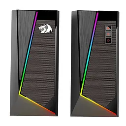 Акустична система 2.0 Redragon Anvil GS520, 6Вт (RMS) USB, 3.5мм чорна (77878) - мініатюра 4