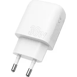 Мережевий зарядний пристрій Proove Silicone Power Plus 30W Type-C + USB White [WCSP3011002] [130282] - мініатюра 4