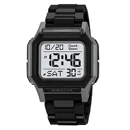 Наручний годинник чоловічий 2264BKGYWT Black-Grey-White Skmei acs0030087