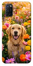 TPU чохол Demsky Flowery labrador для Oppo A52 / A72 / A92