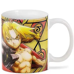 Кухоль GeekLand Сталевий алхімік Fullmetal Alchemist Едвард Елрік FA.02.001 330 мл білий - мініатюра 2