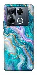 TPU чохол Demsky Mermaid marble для Infinix Note 40 Pro 4G