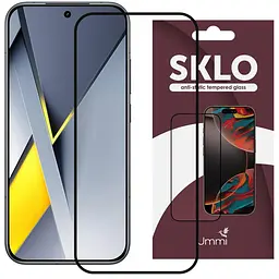 Захисне скло SKLO 3D для Xiaomi Redmi 15 4G (Global) / 5G Чорний