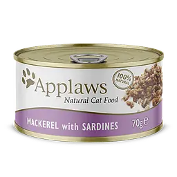 Консервований корм для котів Applaws Mackerel with Sardine in Broth зі скумбрією та сардиною