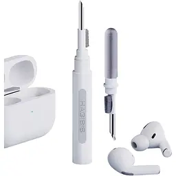 Чистячий набір для навушників Hagibis Multi Cleaning Pen CP01 White [64091] - мініатюра 2