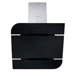 Витяжка декоративна похила Perfelli DNS 9793 B 1100 BL LED Strip