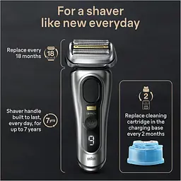 Електробритва Braun Series 9 Pro+ 9577cc Wet&Dry - мініатюра 4