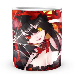 Кухоль GeekLand Рандєву із життям Date A Live Курумі Токісакі DAL.02.14 330 мл білий - мініатюра 2