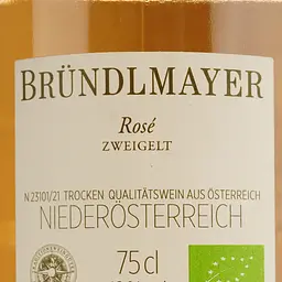 Вино Brundlmayer Rose Zweigelt, рожеве, сухе, 0,75 л - мініатюра 4