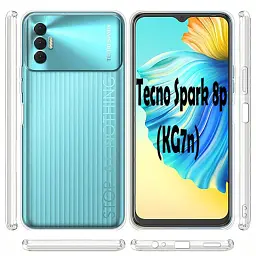 Чохол до мобільного телефона BeCover Tecno Spark 8p (KG7n) Transparancy (707628) - мініатюра 4