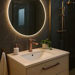 Змішувач для умивальника Rea Argus низький brushed copper REA-B3005 - мініатюра 3