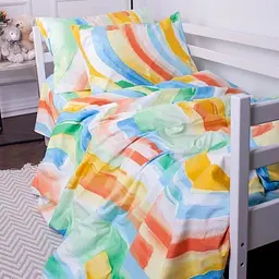 Простирадло MirSon Kids Time Бязь, 17-0577, Summer paint - мініатюра 2