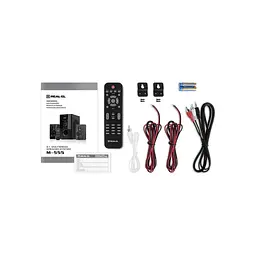 Акустична система REAL-EL M-555 Black (EL121300013) - мініатюра 6