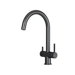 Смеситель для кухни AM.PM Func с C-изливом и каналом для питьевой воды black F8F07722