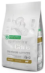 Сухий корм для собак малих порід Nature's Protection Superior Care White Dogs Adult Small Breeds Lamb 4 кг