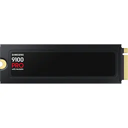 Накопичувач SSD Samsung m.2 NVMe 4TB 9100 PRO V-NAND TLC with Heatsink PCIe 5.0 (MZ-VAP4T0CW) - мініатюра 3