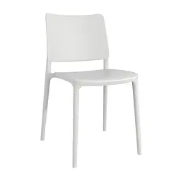 Кухонный стул PAPATYA Joy-S белый 01 (4781)
