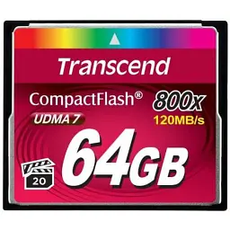 Карта пам'яті Transcend 64GB 800x (TS64GCF800)