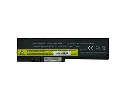 Акумулятор для ноутбука Lenovo-IBM 42T4534 ThinkPad X200 10.8V Black 5200 mAh - мініатюра 2