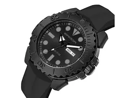 Чоловічий наручний годинник 3118 All Black Sanda acs0030947 - мініатюра 2