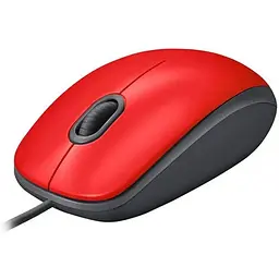 Мишка провідна Logitech M110 Silent (910-005489, 910-006759) червона - мініатюра 3