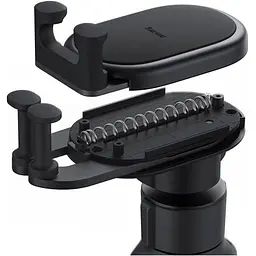 Автотримач Baseus Stable Gravitational Car Mount Air Vent Version Black (SUWX020001) [116280] - мініатюра 5