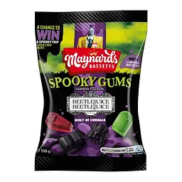 Жувальні цукерки Maynards Bassetts Spooky Gums Beetlejuice Beetlejuice 130г