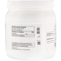 L-глютамін Thorne Research L-Glutamine 513 г - мініатюра 2