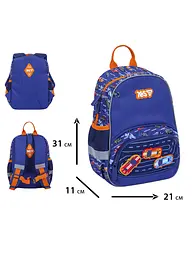 Рюкзак дитячий YES K-34XS Car Rally (550450) - мініатюра 3