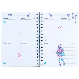 Щоденник шкільний Kite Monster High на спіралі тверда обкладинка (MH25-438) - мініатюра 3