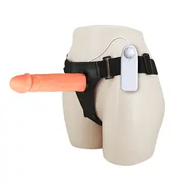Страпон - Baile Jessica Strap On Vibrating, 17 см - мініатюра 7