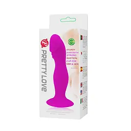 Анальна пробка Pretty Love Booty Passion 15.5 см (фіолетовий) - мініатюра 6