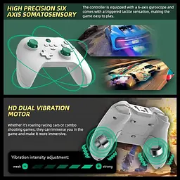 Бездротовий геймпад Z03 FPS для Android/iOS/Switch/ПК, 800 Гц, 3 режими - мініатюра 3