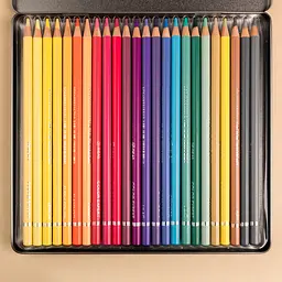 Набір олівців кольорових 99IDEAS "Color Expert" 24 кольори, Pastel Set, металева коробка, 99CE-24PAST - мініатюра 5