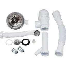 Кухонна мийка Lidz D510/200 GRF-13 графіт (LIDZGRF13D510200) - мініатюра 5