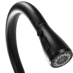 Змішувач для кухні Rea Mild black REA-B4800, Чорний матовий - мініатюра 6