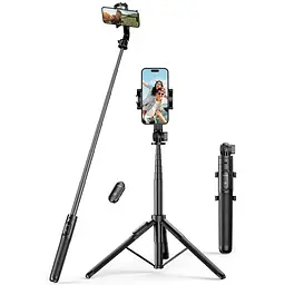 Штатив для селфі Ugreen Selfie stick tripod with bluetooth remote (15062) - мініатюра 2