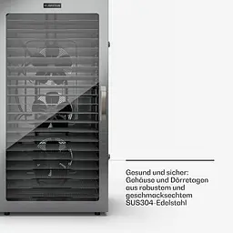 Дегідратор сушарка Food Dehydrator LT-20 для овочів фруктів м'яса грибів 20 лотків 2000Вт - мініатюра 4