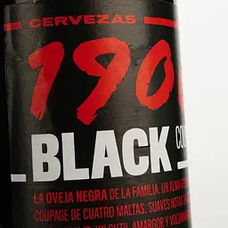 Пиво Estrella Galicia 1906 Black Coupage темне 7.2% 0.33 л - мініатюра 3
