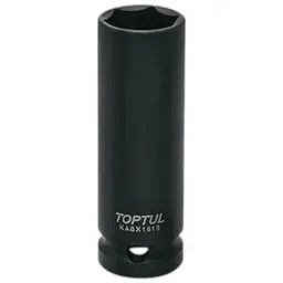 Ударна головка довга тонкостінна 1/2" для шиномонтажу 21мм Toptul hoz0009226