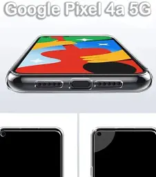 Силіконовий чохол BeCover для Google Pixel 4a 5G Transparancy (709179) - мініатюра 9