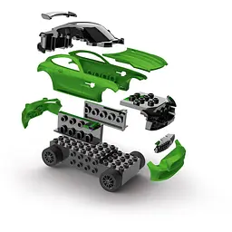 Збірна модель Revell Mercedes-AMG GT R Green Car рівень 1 масштаб 1:43, 10 деталей (RVL-23153) - мініатюра 5