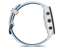 Смарт-годинник Garmin Forerunner 265 Black Bezel w. Whitestone Case and Whitestone/Tidal Blue S. Band (010-02810-51) - мініатюра 2