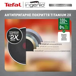 Набір посуду Tefal Ingenio Cook Eat 5 предметів (L897S574) - мініатюра 3